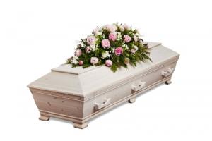 Blommor till begravning Nykvarn - Beställ blommor till begravning - Kistdekorationer - kistdekoration-sommar