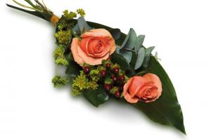 Blommor till begravning Nykvarn - Kondoleansblommor - handbukett-14